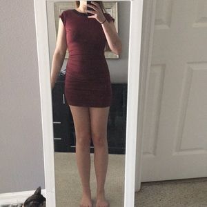 BCBG Max Azria mini dress with cutouts